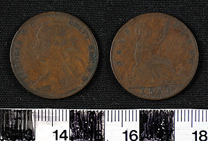 Thumbnail of Coin: Great Britain Half Penny (1900.90.0008)
