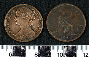 Thumbnail of Coin: Great Britain One Penny (1900.90.0009)