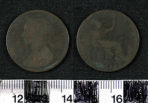 Thumbnail of Coin: Great Britain Half Penny (1900.90.0015)