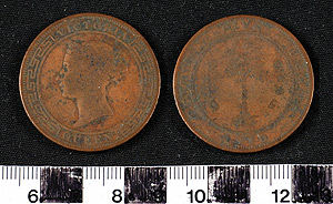 Thumbnail of Coin: British Ceylon, 5 Cents (1900.90.0029)
