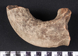 Thumbnail of Rhodian Amphora Handle Fragment (1915.03.0029)