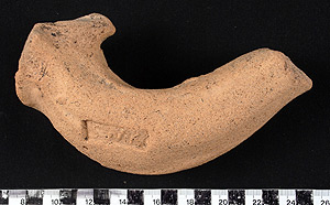 Thumbnail of Rhodian Amphora Handle Fragment (1915.03.0031)
