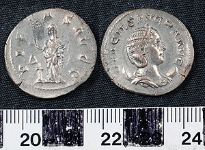 Thumbnail of Coin: Antoninianus of Otacilla Severa (1919.63.0063)
