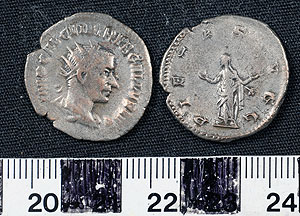 Thumbnail of Coin: Antoninianus of Trebonianus Gallus (1919.63.0072)