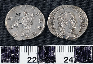 Thumbnail of Coin: Antoninianus of Trajan Decius (1919.63.0077)