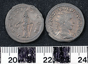 Thumbnail of Coin: Antoninianus of Gordian III (1919.63.0111)