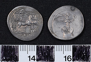 Thumbnail of Coin: Denarius of Octavian (1919.63.0123)