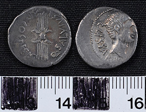 Thumbnail of Coin: Denarius of Augustus (1919.63.0132)