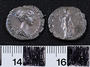 Thumbnail of Coin: Denarius of Faustina II (1919.63.0150)