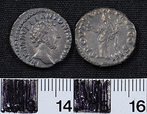 Thumbnail of Coin: Denarius of Marcus Aurelius (1919.63.0152)