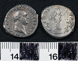 Thumbnail of Coin: Denarius of Vespasian (1919.63.0154)