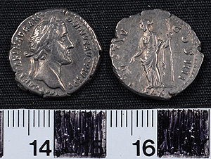 Thumbnail of Coin: Denarius of Antoninus Pius (1919.63.0157)
