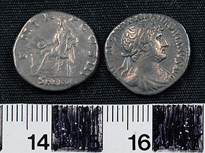 Thumbnail of Coin: Denarius of Hadrian (1919.63.0169)