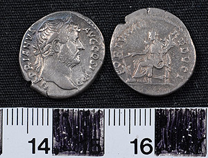 Thumbnail of Coin: Denarius of Hadrian (1919.63.0172)