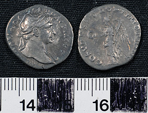 Thumbnail of Coin: Denarius of Trajan (1919.63.0174)