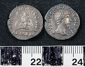 Thumbnail of Coin: Denarius of Lucius Verus (1919.63.0176)