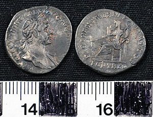 Thumbnail of Coin: Denarius of Hadrian (1919.63.0179)