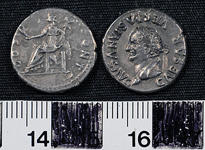 Thumbnail of Coin: Denarius of Vespasian (1919.63.0180)