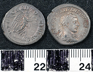 Thumbnail of Coin: Denarius of Elagabalus (1919.63.0183)