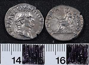 Thumbnail of Coin: Denarius of Vespasian (1919.63.0186)