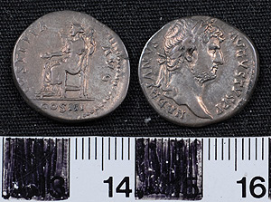 Thumbnail of Coin: Denarius of Hadrian (1919.63.0191)