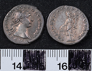 Thumbnail of Coin: Denarius of Trajan (1919.63.0195)