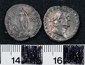 Thumbnail of Coin: Denarius of Vespasian (1919.63.0196)