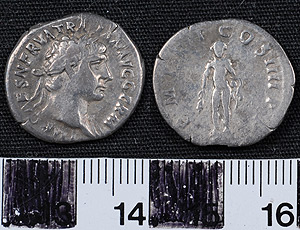 Thumbnail of Coin: Denarius of Trajan (1919.63.0197)