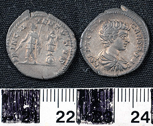 Thumbnail of Coin: Denarius of Geta (1919.63.0206)