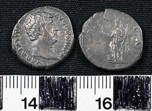 Thumbnail of Coin: Denarius of Hadrian (1919.63.0212)
