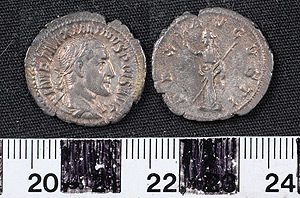 Thumbnail of Coin: Denarius of Maximian I (1919.63.0216)