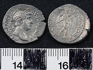 Thumbnail of Coin: Denarius of Hadrian (1919.63.0217)