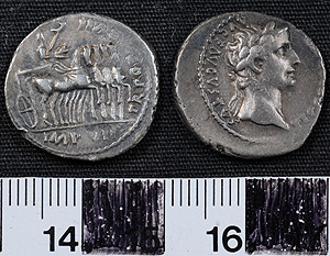 Thumbnail of Coin: Denarius of Tiberius (1919.63.0255)