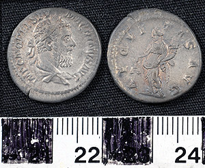 Thumbnail of Coin: Denarius of Macrinus (1919.63.0258)
