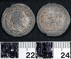 Thumbnail of Coin: Denarius of Maximinus I (1919.63.0259)