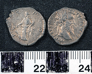 Thumbnail of Coin: Roman Empire,  AR denarius of Didius Julianus (1919.63.0268)