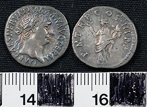 Thumbnail of Coin: Denarius of Trajan (1919.63.0281)