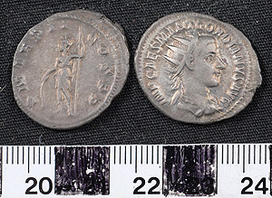 Thumbnail of Coin: Gordian III (1919.63.0316)