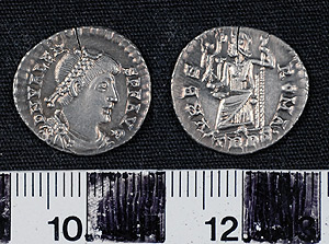 Thumbnail of Coin: Siliqua of Valens (1919.63.0322)