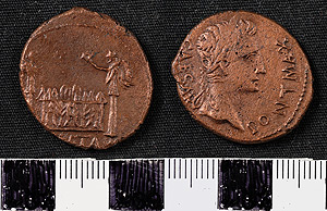 Thumbnail of Coin: Roman Empire, AE  As of Augustus (1919.63.0534)