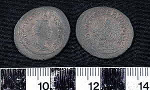 Thumbnail of Coin: Billon Antoninianus of Rome,  Quietus, Emperor (1919.63.0864)
