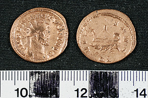 Thumbnail of Coin:  "Quinarius" of Allectus (1919.63.1212)