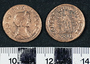 Thumbnail of Coin: Antoninianus of Severina (1919.63.1253)