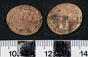Thumbnail of Coin: Roman Empire, AE antoninianus of Claudius II (Claudius Gothicus) (1919.63.1394)