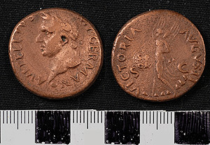 Thumbnail of Coin: Sestertius of Vitellius (1919.63.1425)