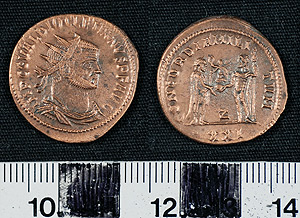 Thumbnail of Coin: Antoninianus of Diocletian (1919.63.1426)