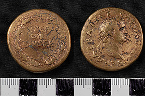 Thumbnail of Coin: Sestertius of Galba (1919.63.1516)