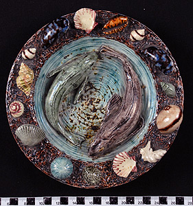 Thumbnail of Reproduction of Palissy-style Plate Plaque ()