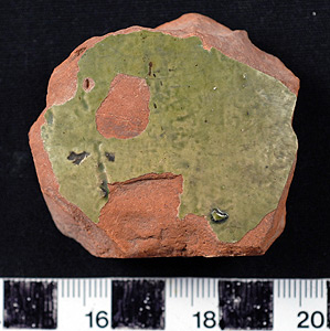 Thumbnail of Liuliwa, or LiuLi Tile Fragment (1924.07.0010B)