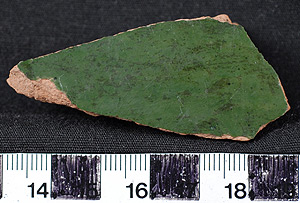 Thumbnail of Liuliwa, or LiuLi Tile Fragment (1924.07.0010D)